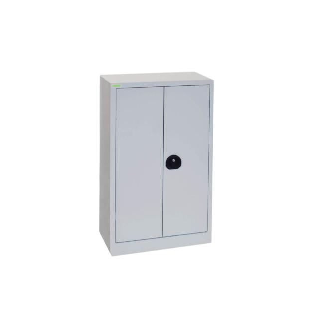 [AA000144] Office file cabinet, 2 shelves, welded, h 100 x w 60 x d 42 cm, color RAL7035 light gray