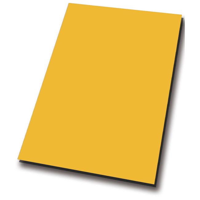 Drawing board A1, 20 sheets, 225g, color yellow