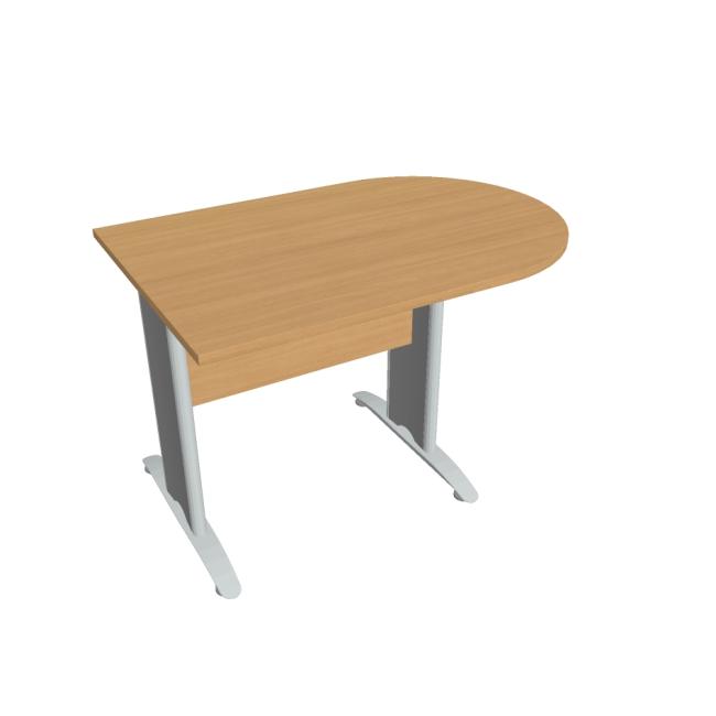 [ON412222] Additional table Cross, 120x75.5x80 cm, beech/metal