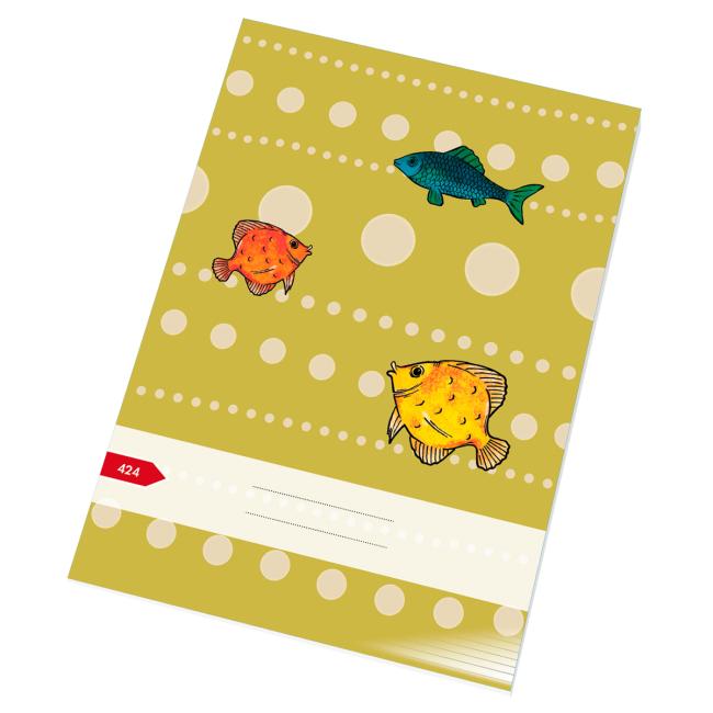[BK042400] Notebook 424, A4, 20 sheets, lined