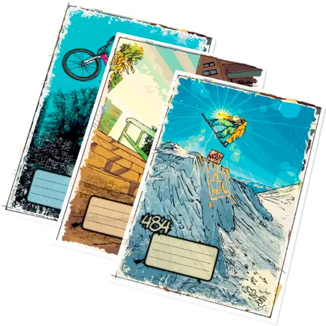 [BK048400] Zápisník 484, A4, 80 listov, linajkový