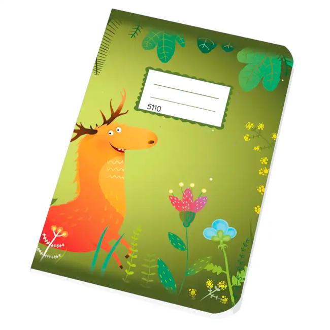 Zápisník 5110 A5 10 štvorcových listov