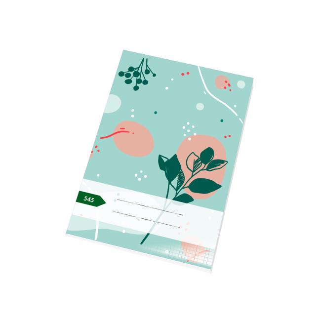 Zápisník 545, A5, 40 listov, štvorcový