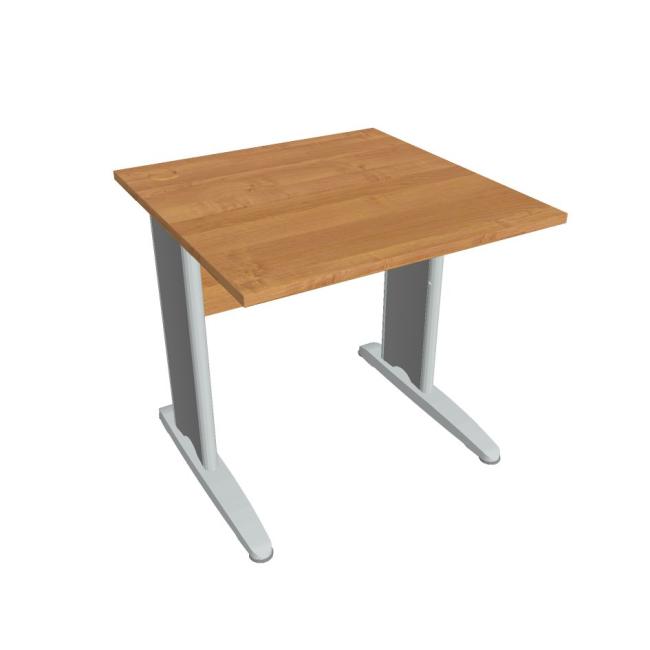 [ON480032] Pracovný stôl Cross, 80x75,5x80 cm, jelša/kov