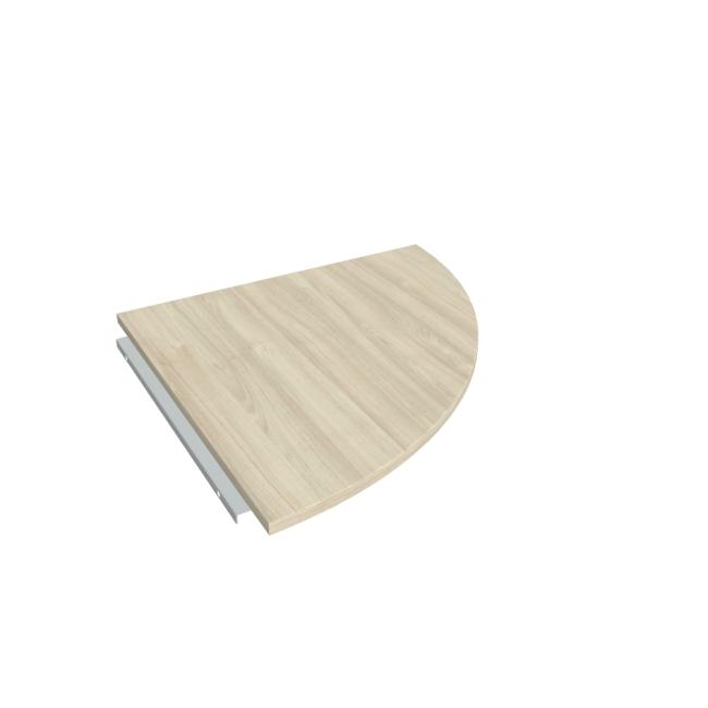 [ON480210] Additional table Cross, right, 80x80 cm, agate