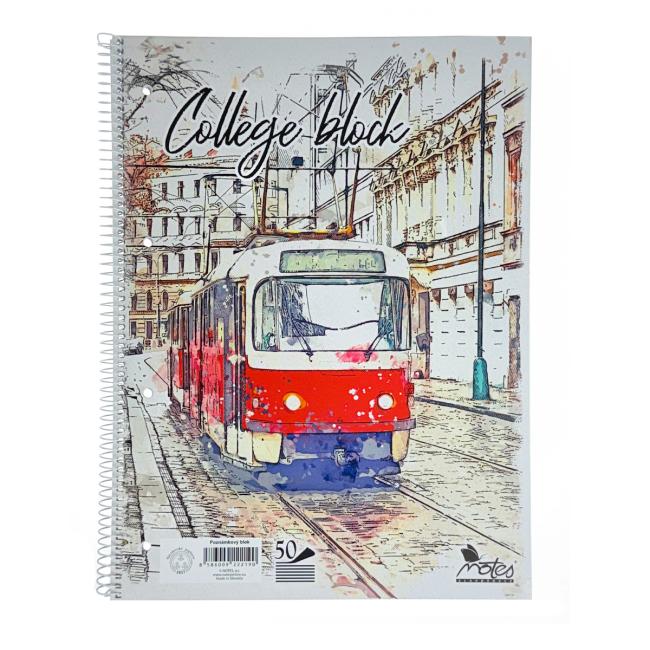 Blok College Notes A4 50 linajkových listov