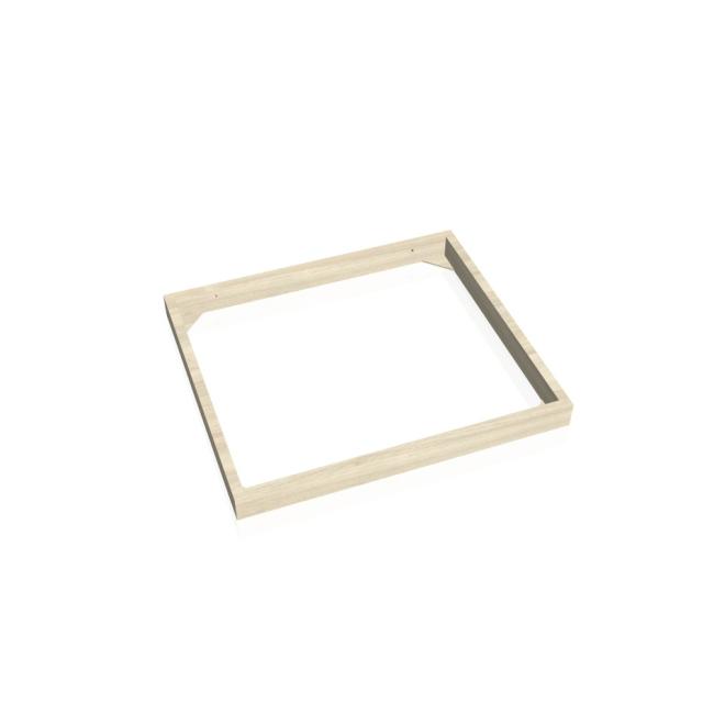 [ON500581] Podstavec pod skrinky Strong, 58,5x5x51 cm, agát