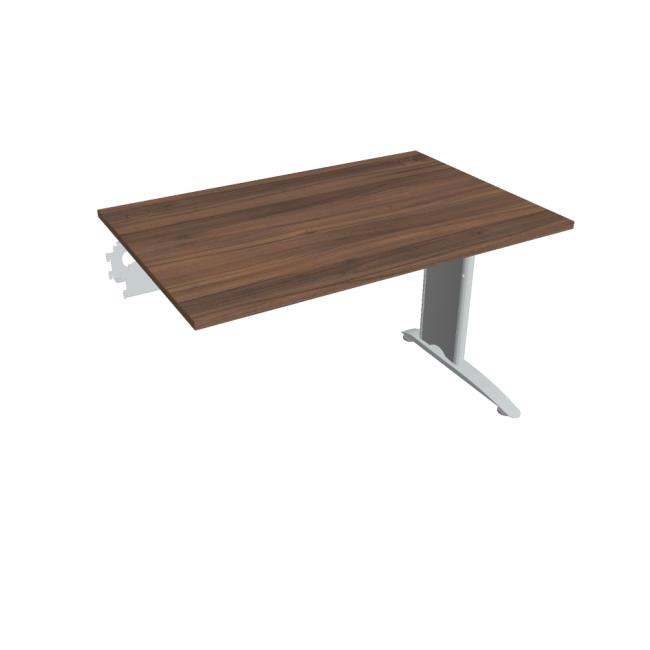 [ON512162] Flex desk, 120x75.5x80 cm, walnut/metal