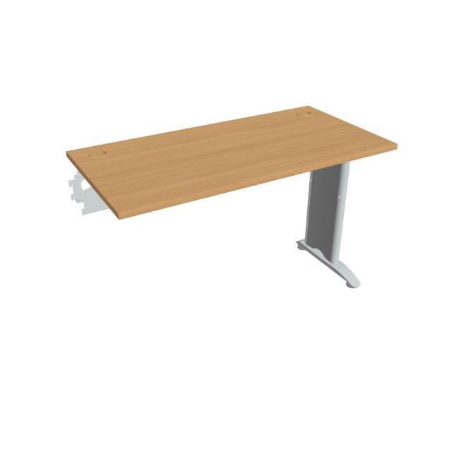Flex desk, 120x75.5x60 cm, beech/metal