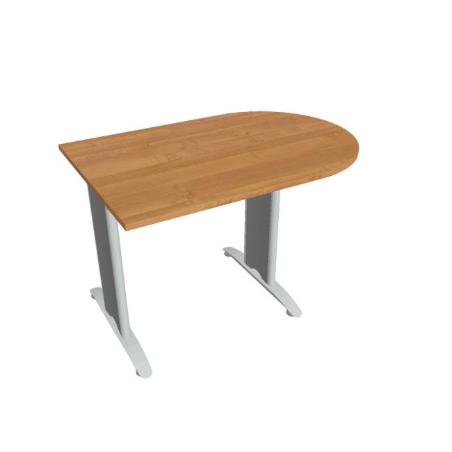 Additional Flex table, 120x75.5x80 cm, alder/metal