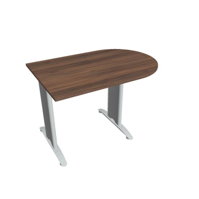 [ON512462] Additional table Flex, 120x75.5x80 cm, walnut/metal