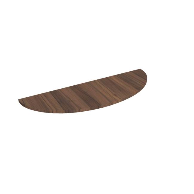 Additional Flex table, 120x75.5x40 cm, walnut