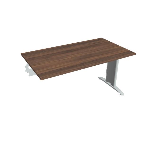 [ON514179] Flex meeting table, 140x75.5x80 cm, walnut/metal