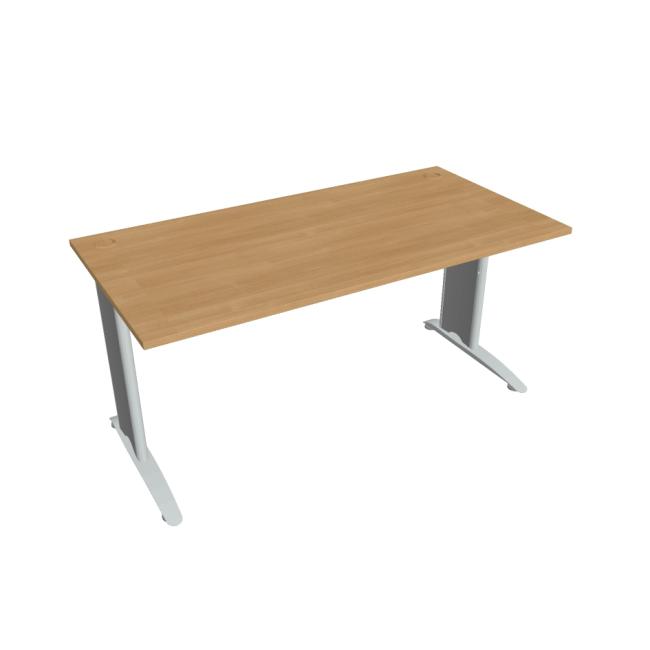 [ON516042] Flex desk, 160x75.5x80 cm, oak/metal