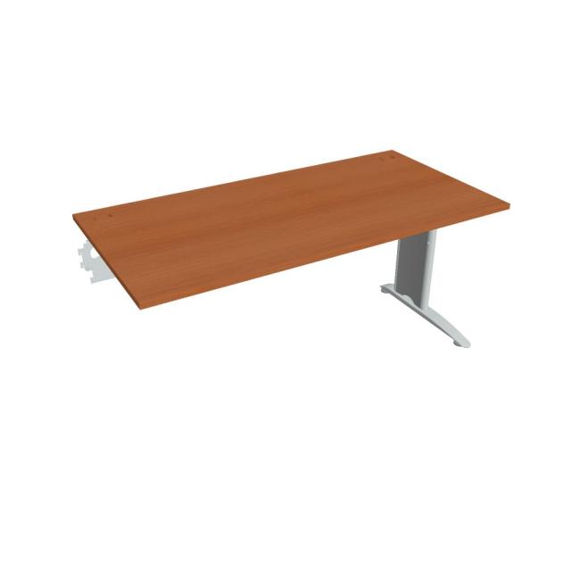 Flex desk, 160x75.5x80 cm, cherry/metal