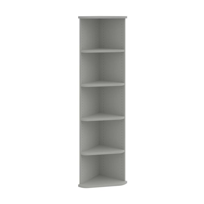 Strong shelf cabinet, 40x192x40 cm, gray