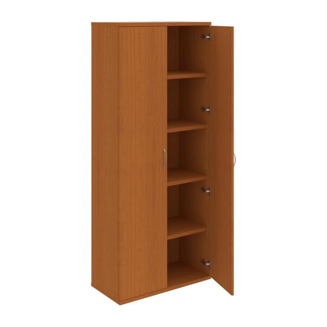 Strong shelf cabinet, 80x192x40 cm, cherry/cherry