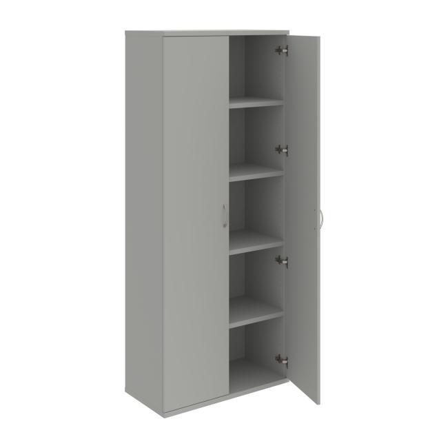 Strong shelf cabinet, 80x192x40 cm, gray/grey