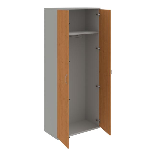 Strong wardrobe shelf, 80x192x40 cm, alder/grey