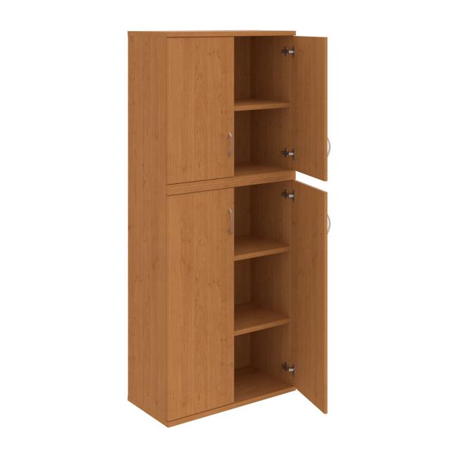 Strong bookcase, 80x192x40 cm, alder/alder
