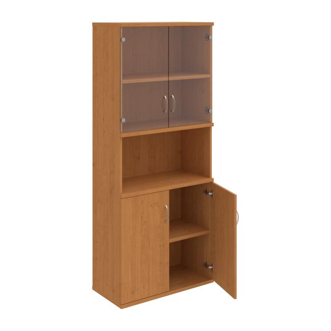 Strong bookcase, 80x192x40 cm, alder/alder
