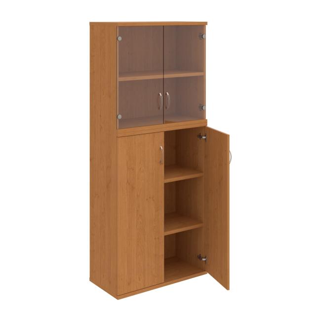 Strong bookcase, 80x192x40 cm, alder/alder
