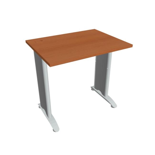 Flex desk, 80x75.5x60 cm, cherry/metal