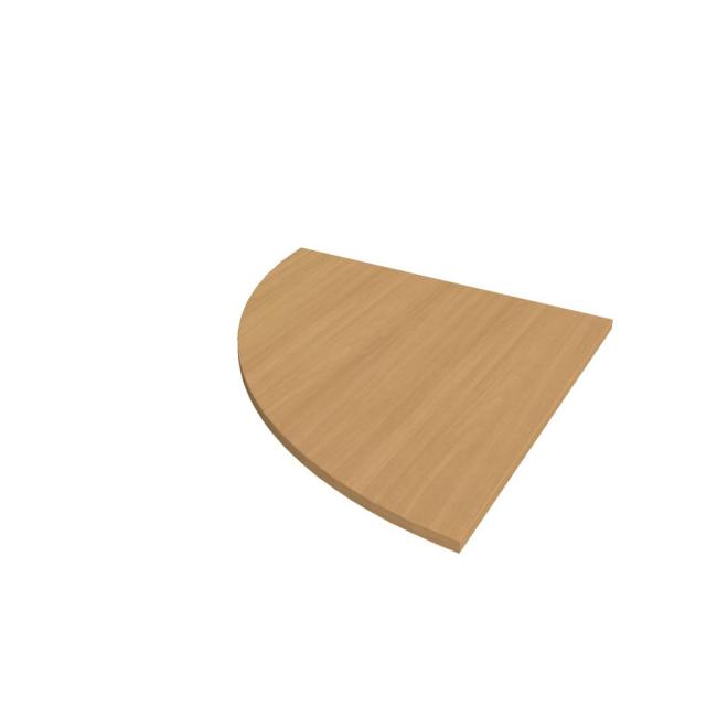 Additional table Flex, left, 80x80 cm, beech