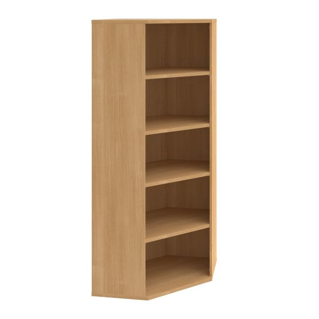 Strong shelf cabinet, 80x192x40 cm, oak