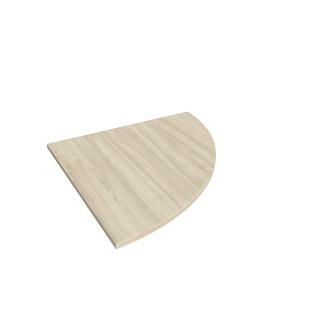 [ON580510] Doplnkový stôl Flex, pravý, 80x80 cm, agát