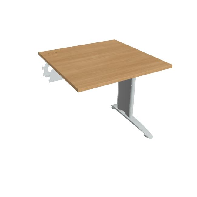[ON580842] Flex desk, 80x75.5x80 cm, oak/metal