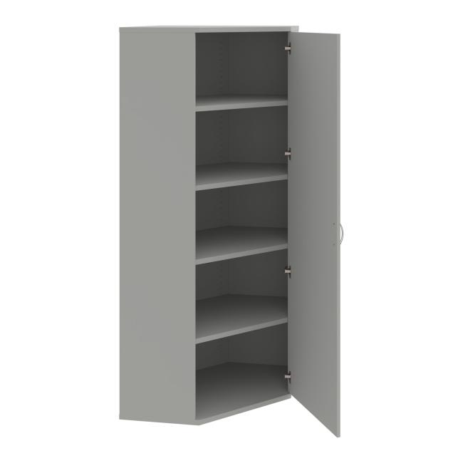 Shelf cabinet P Strong, 80x192x40 cm, gray/grey