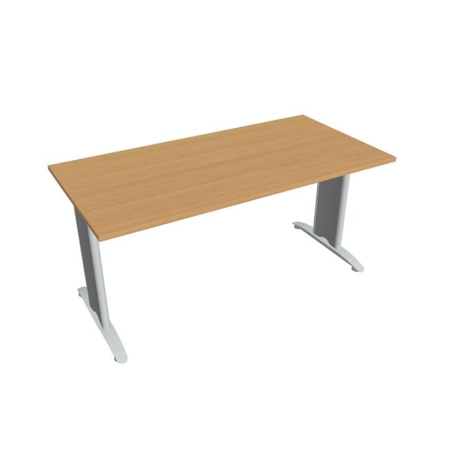 Flex conference table, 160x75.5x80 cm, beech/metal