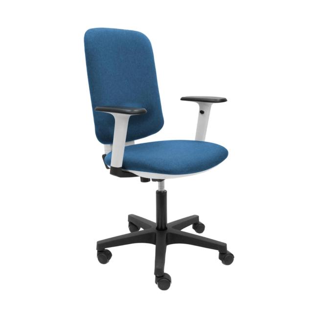 Office chair EVA light blue (Bombay 57) + armrests P65