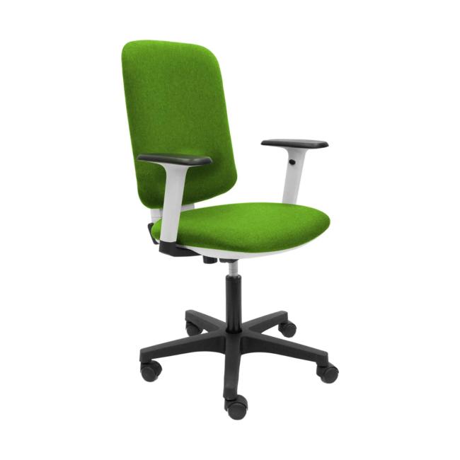 Office chair EVA green (Bombay 38) + armrests P65
