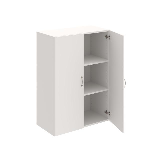 Drive shelf cabinet, 80x111x42 cm, white/white