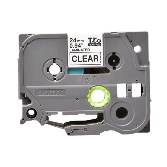 Self-adhesive tape Brother TZe-151 tape 24 mm transparent/black