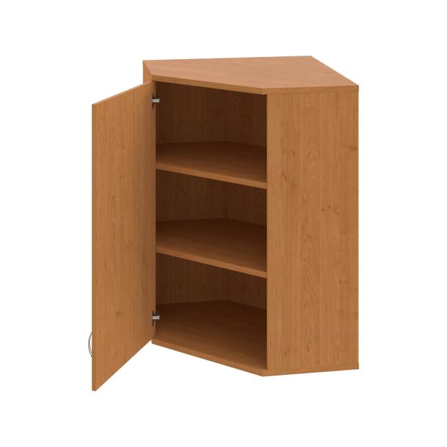 Corner cabinet Strong, L, upper, 80x115.2x40 cm, alder/alder