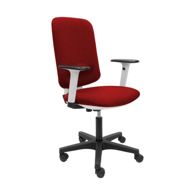 Office chair EVA red (Bombay 33) + armrests P65