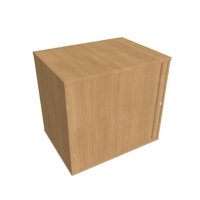 Additional cupboard for Hobis table, lock, L, 80x75.5x60 cm, oak