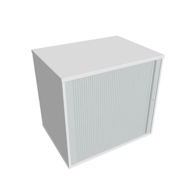 Additional cabinet for Hobis table, lock, L, 80x75.5x60 cm, white