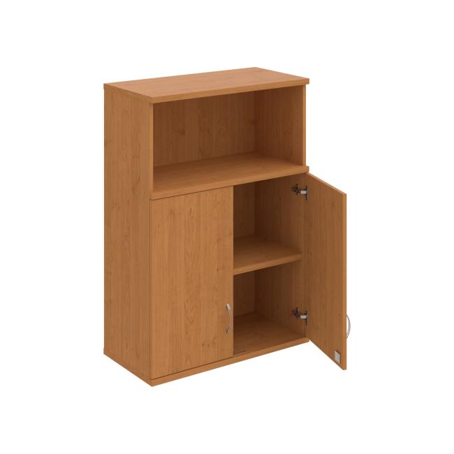 Strong shelf cabinet, lock, upper, 80x115.2x40 cm, alder/alder
