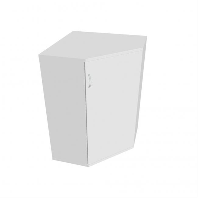 [ON803999] Policová skriňa Strong P, 80x115,2x40 cm, biela/biela