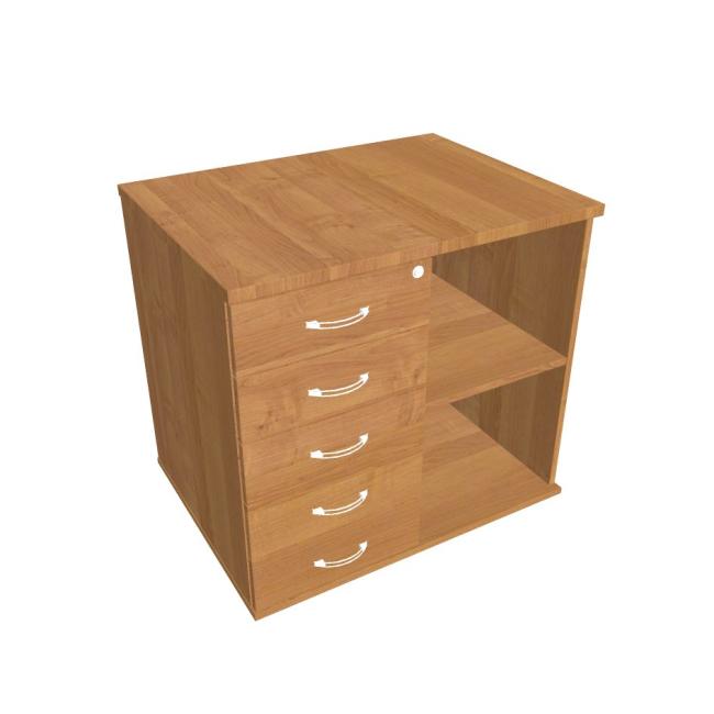 [ON804130] Additional cabinet for the Hobis table, lock, L, alder
