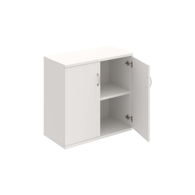 Strong shelf cabinet, 80x76.8x40 cm, white/white
