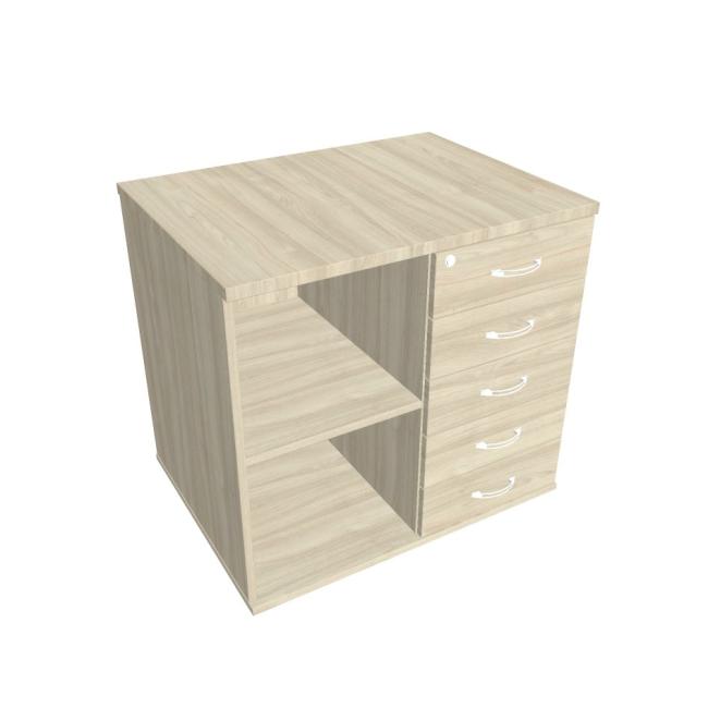 Additional cabinet for the Hobis table, lock, P, agate