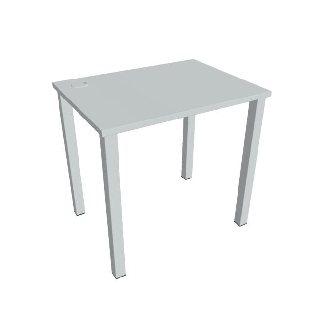 Work table Uni, 80x75.5x60 cm, gray/grey