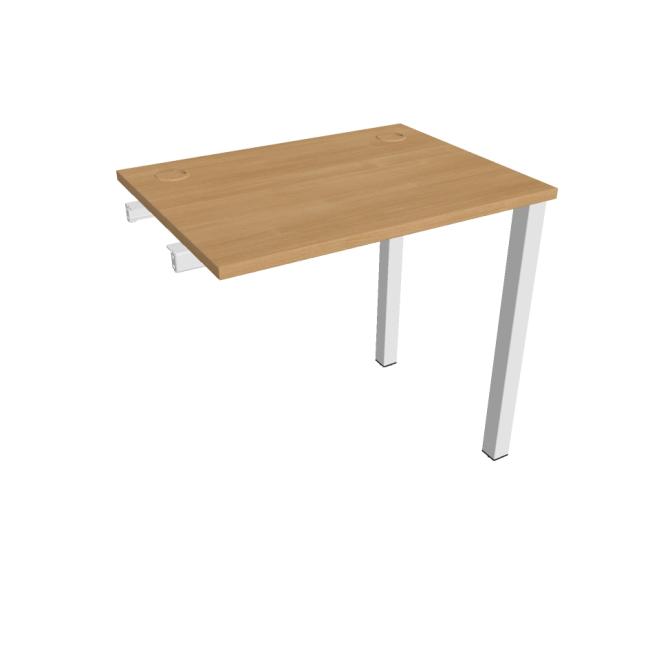 Work table Uni k pozdź. chain, 80x75.5x60 cm, oak/grey