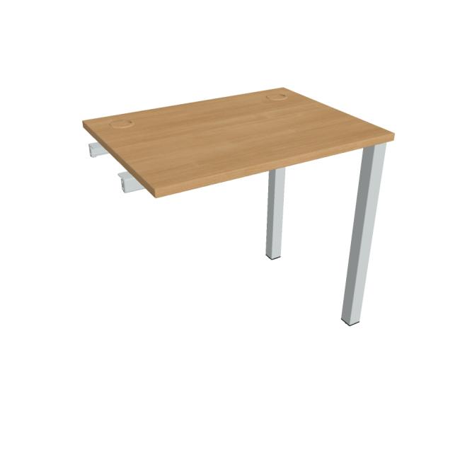 Work table Uni k pozdź. chain, 80x75.5x60 cm, oak/white