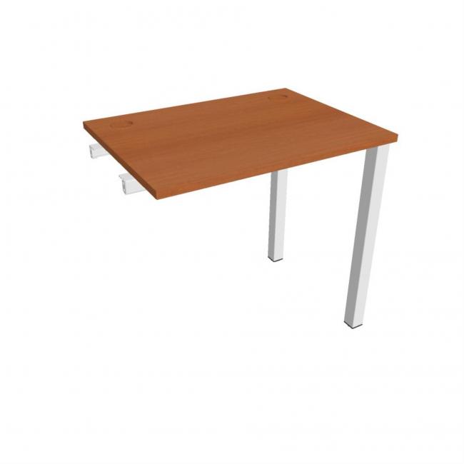 [ON804353] Work table Uni k pozdź. chain, 80x75.5x60 cm, cherry/white